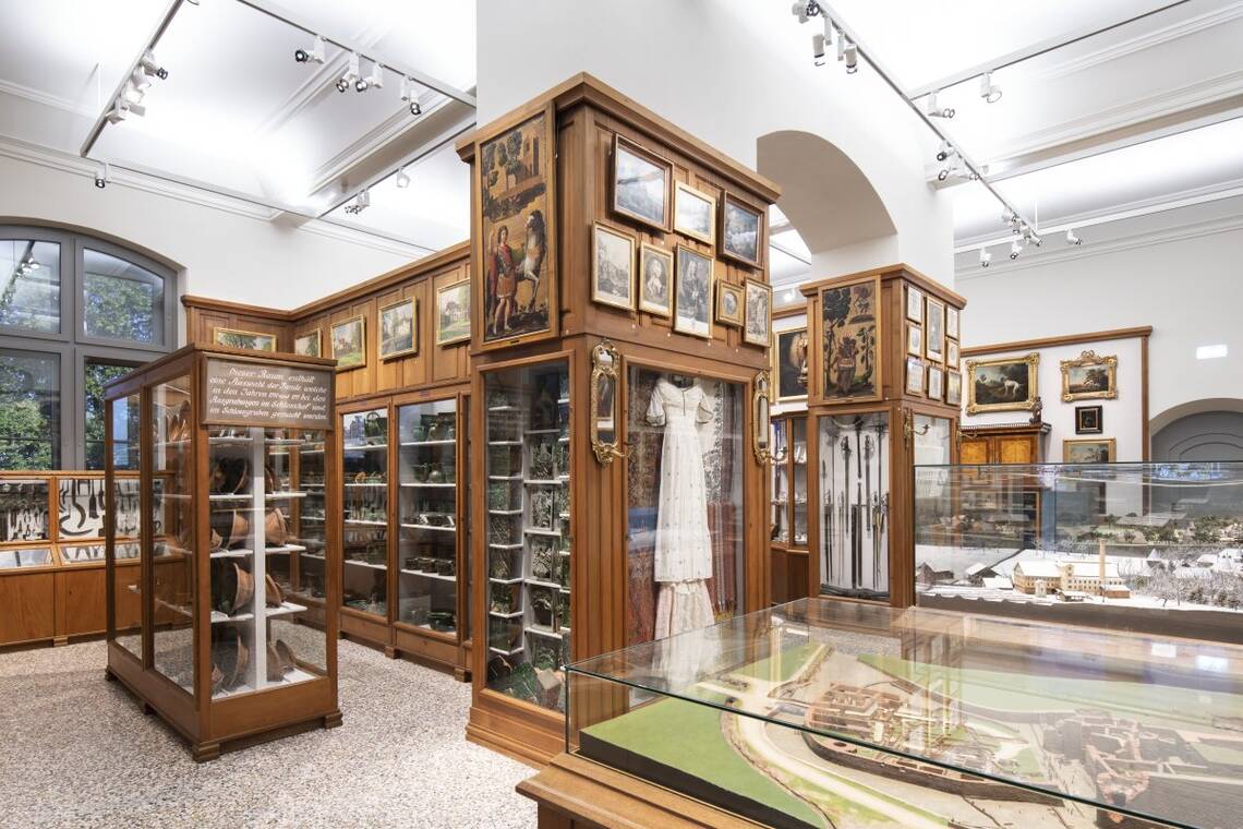 Photo of the Hallwil Collection in the National Museum Zurich Photo of the Hallwil Collection in the National Museum Zurich